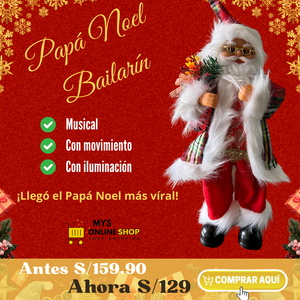 PAPÁ NOEL BAILARÍN