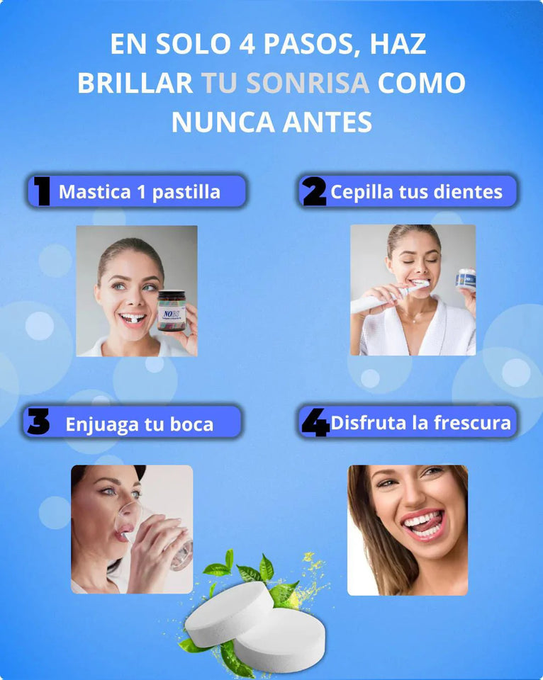 NOBS- PASTA DENTAL EN PASTILLAS